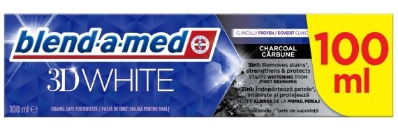 Pasta za zube BLEND-A-MED 3D White Charcoal 100ml