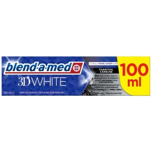 Pasta za zube BLEND-A-MED 3D White Charcoal 100ml
