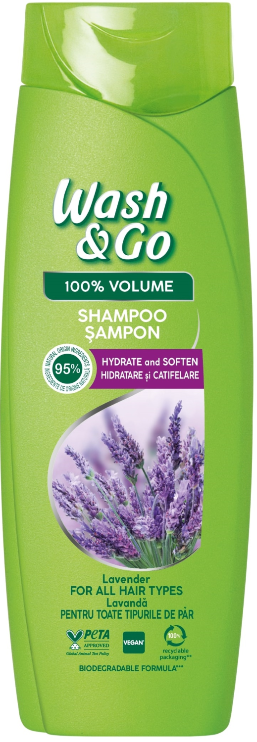 Šampon za kosu WASH & GO lavanda 180ml