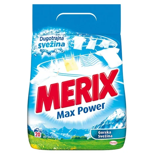 Deterdžent za pranje veša MERIX gorska svežina 20 pranja (1,8kg)