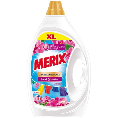 Tečni det.za pr.veša MERIX orhideja 54 pranja XL (2,43l)