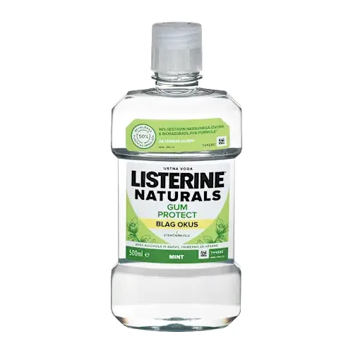 Tečnost za ispiranje usta LISTERINE Natural gum protect 500ml