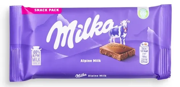 Čokolada MILKA alpine milk 45g