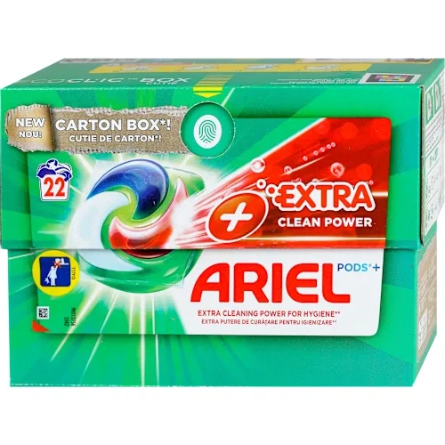 Tablete za pranje veša ARIEL PODS Extra clean  22kom