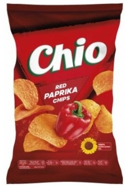 Čips CHIO red paprika 140g