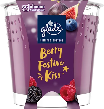 Mirisna sveća GLADE berry festive kiss 129g