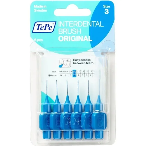 Četkica za zube TEPE ISO 3 Original interdentalne četkice plave 6kom