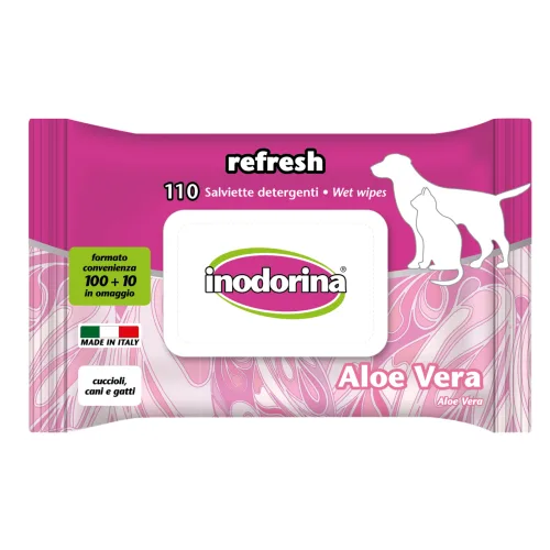 INODORINA Refresh aloe vera vlažne maramice 40kom