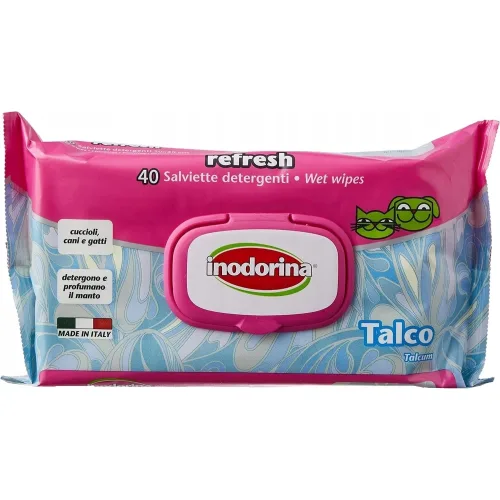INODORINA Refresh talco vlažne maramice 40kom