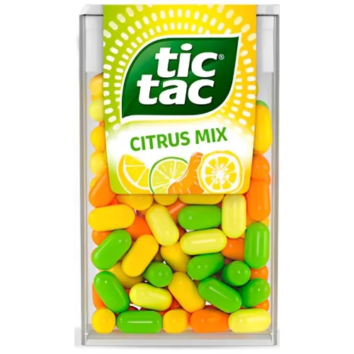 Bombone TIC TAC citrus mix 54g