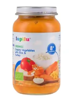 Kašica LUPILU  Bio povrće pirinač ćuretina i pavlaka 220g