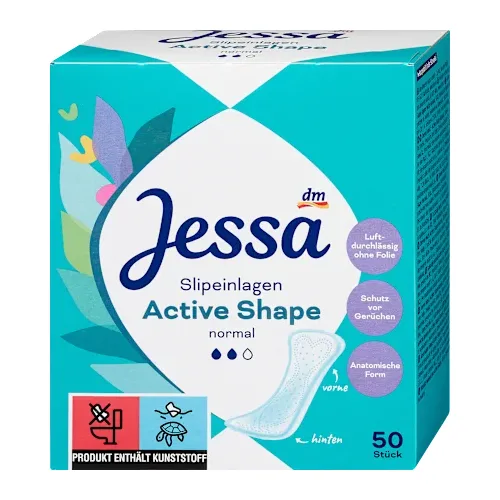 Higijenski ulošci JESSA Active Shape dnevni  50kom