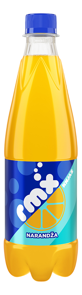 Gazirani sok KNJAZ MILOŠ REMIX pomorandža 475ml