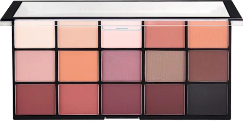 Senka za oči REVOLUTION Makeup Reloaded paleta senki Basic Mattes, 16,5 g