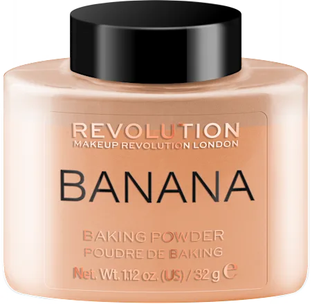 Puder za lice REVOLUTION Makeup završni puder Banana, 32 g