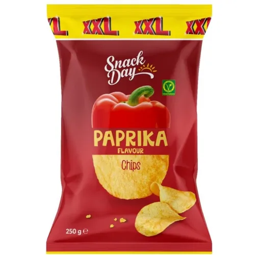 Čips SNACK DAY paprika 250g
