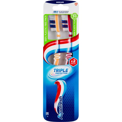 Četkica za zube AQUAFRESH Triple protection  2kom