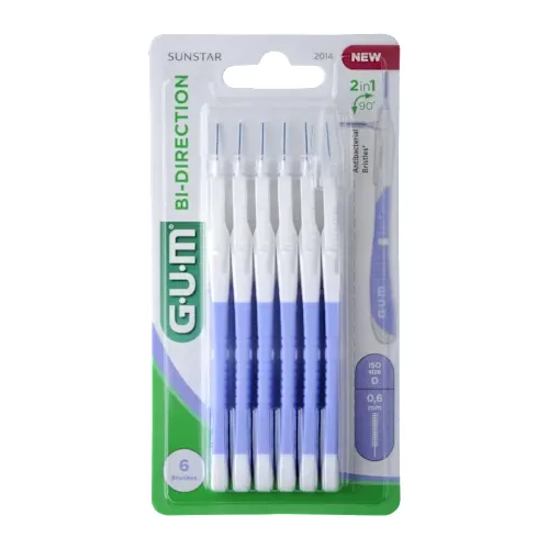 Četkica za zube GUM ISO 2 Bi direction interdentalna četkica 6kom
