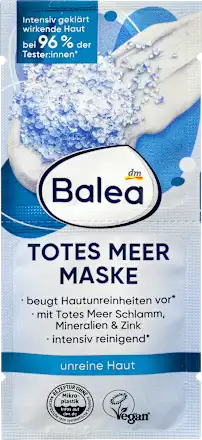 Maska za lice BALEA  blato iz mrtvog mora 16ml