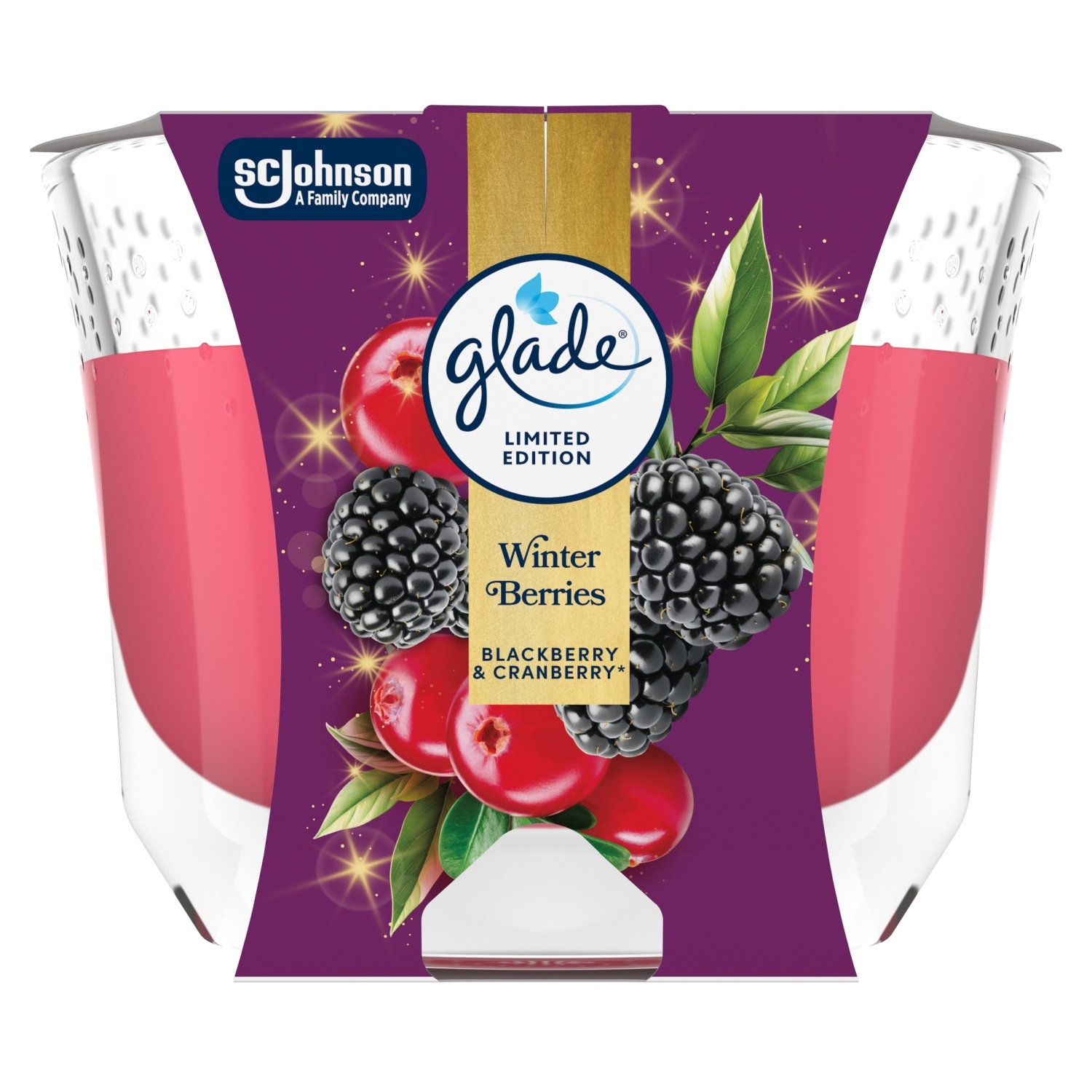 Mirisna sveća GLADE kupina 204g