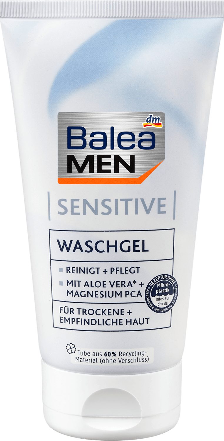 Gel za čišćenje lica BALEA MEN Sensitive za umivanje lica 150ml