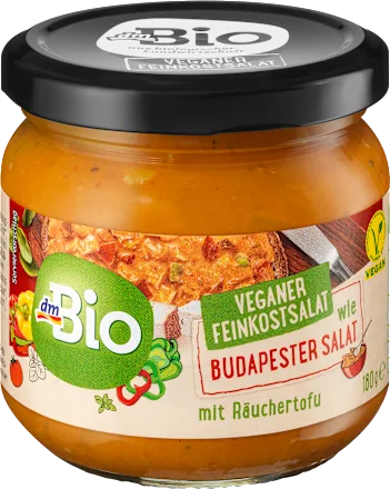 Gotova jela DM BIO veganska budimpeštanska salata dimljeni tofu 180g