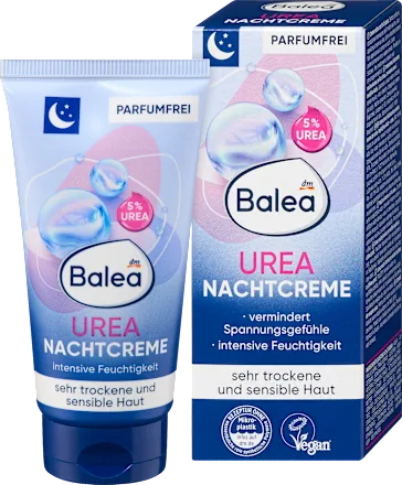 Krema za negu lica BALEA Urea noćna za suvu i osetljivu kožu 50ml