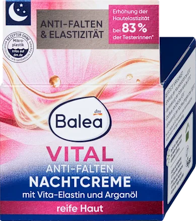 Krema za negu lica BALEA Vital regenerativna noćna za zrelu kožu 50ml