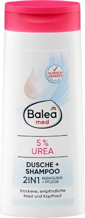 Gel za tuširanje i šampon za kosu BALEA MED 2u1 5% Urea 300ml