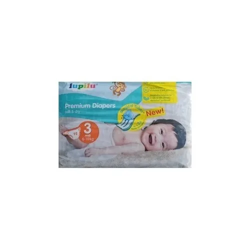 Pelene za bebe LUPILU  3 92kom