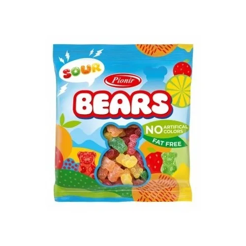 Gumene bombone PIONIR sour bears 100g