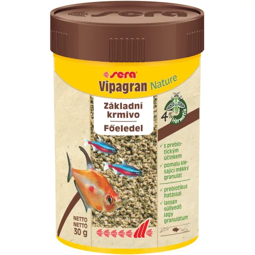 SERA Vipagran nature hrana za ribice  plutajuće granule 100ml
