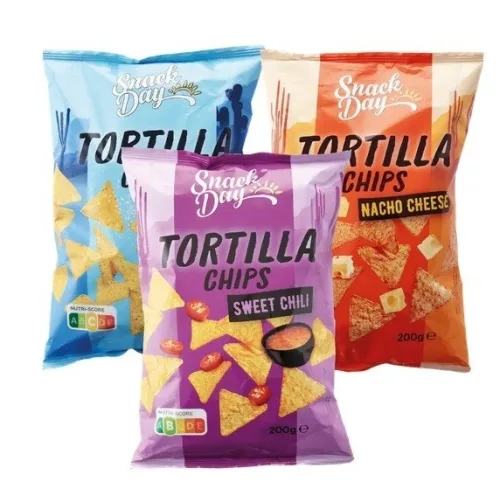 Čips SNACK DAY sweet chili tortilja 200g