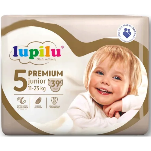 Pelene za bebe LUPILU  premium 5 39kom