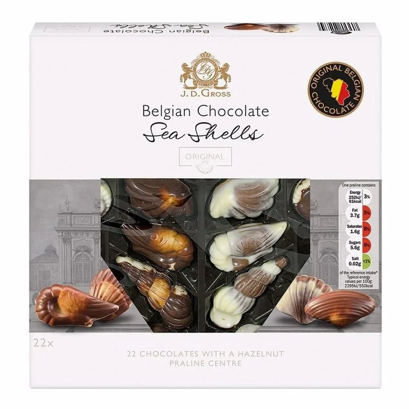 Praline J.D. GROSS školjke 250g