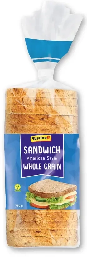 Tost sendvič TASTINO integralni 750g
