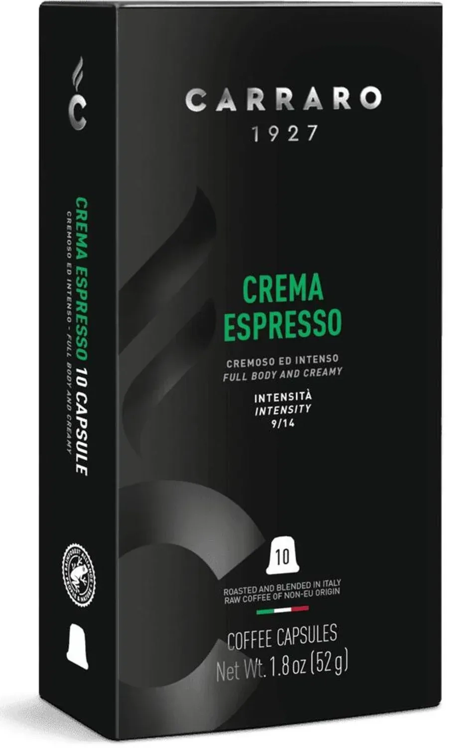 Kapsule za kafu CARRARO Crema espresso 10kom 52g