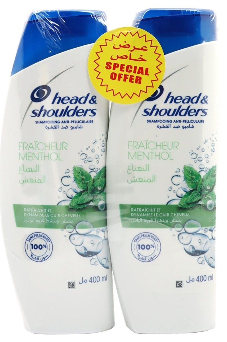 Šampon za kosu HEAD & SHOULDERS Menthol 2x400ml