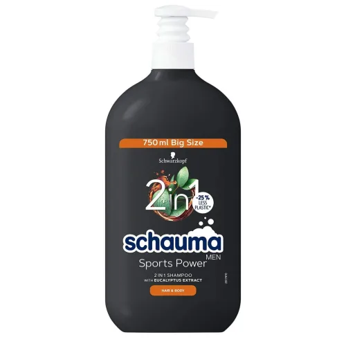 Šampon za kosu SCHAUMA sport power 750ml