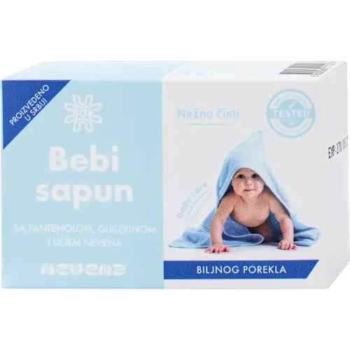 Sapun NEVENA Baby plavi 78g 3+1 gratis