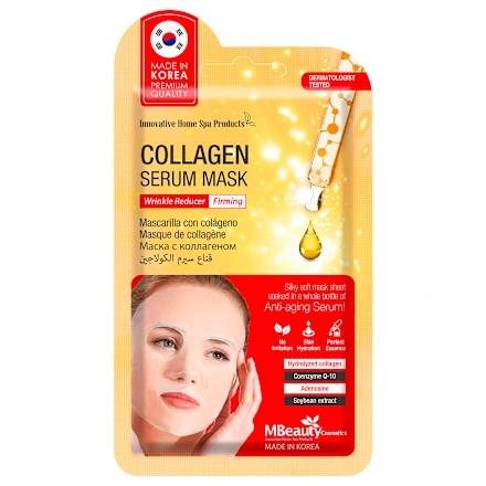 Maska za lice MBEAUTY kolagen serum sheet 25ml