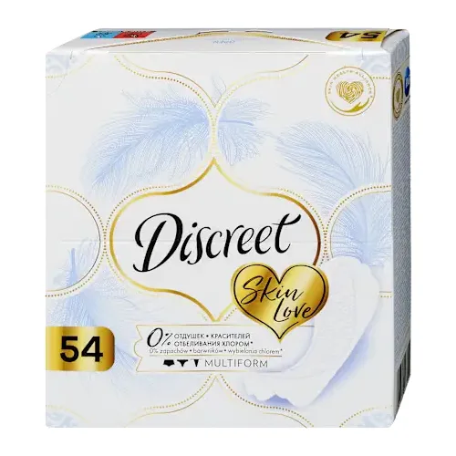 Higijenski ulošci DISCREET Skin Love  54kom