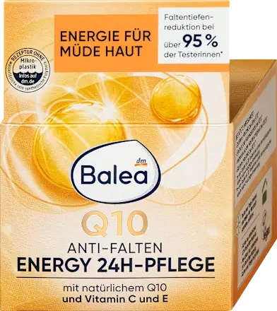 Krema za negu lica BALEA Q10 Energy 24h negujuća 50ml
