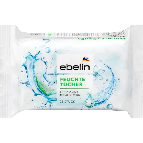 Vlažne maramice EBELIN aloe vera 75kom