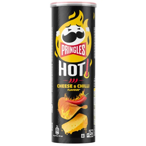 Čips PRINGLES hot cheese 160g