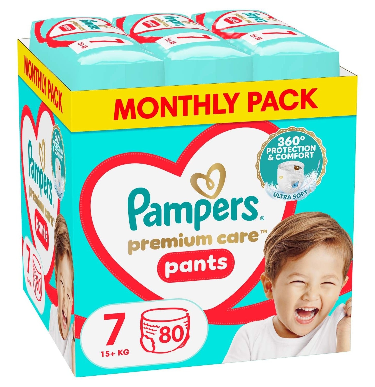 Pelene za bebe PAMPERS  premium care pants 7 80kom