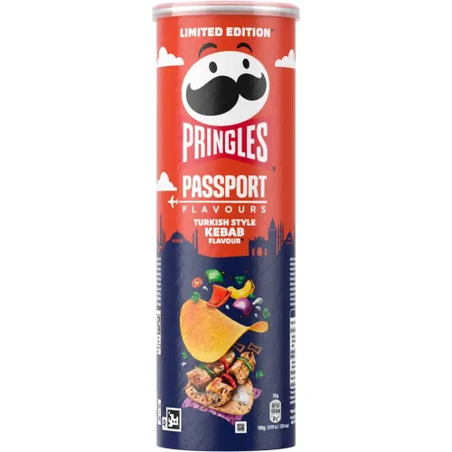 Čips PRINGLES Passport Turkish style kebab 165g