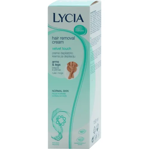 Krema za depilaciju LYCIA velvet touch ruku i nogu 150ml