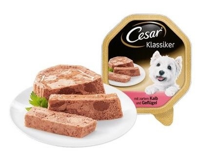 Hrana za pse CESAR classic teletina i živina 150g