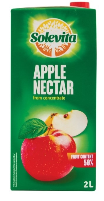 Negazirani sok SOLEVITA jabuka 50% 2l